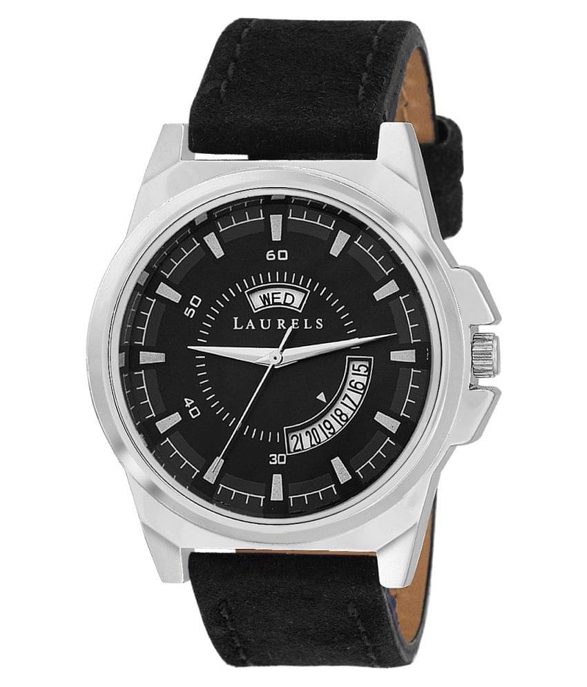     			Laurels Nixon Black Dail Men's Analog Watch