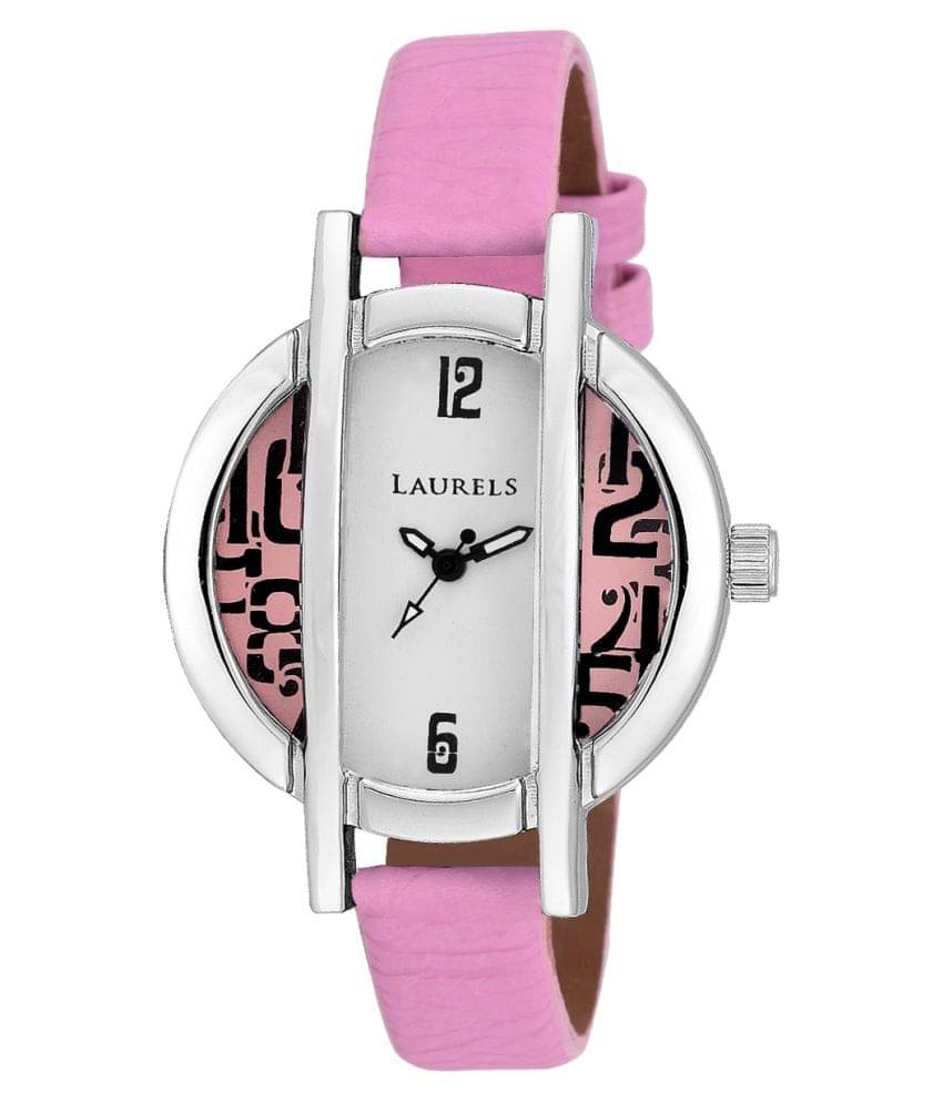     			Laurels Chloe White Dail Women's Analog Watch 