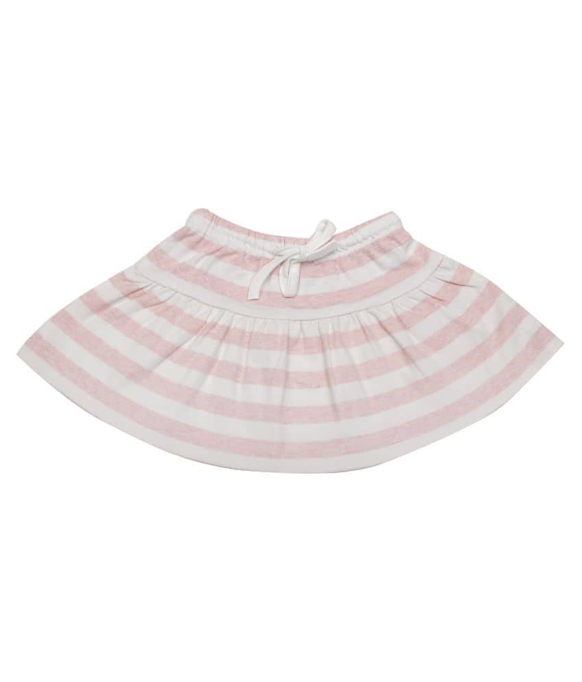 KABOOS Girls Cotton Skater ( Peach ) - Shorts | Buy online on ZillyBuy