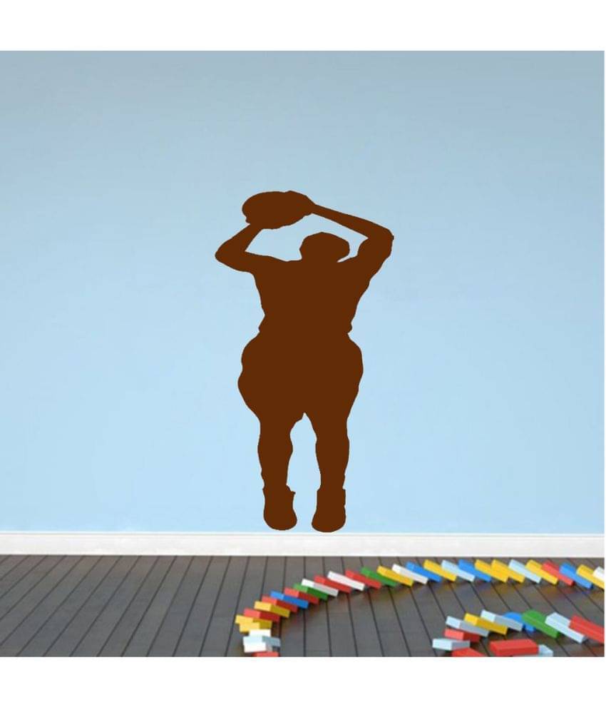 Decor Villa Playing Basketball PVC Wall Stickers Decor Villa Playing Basketball PVC Wall Stickers