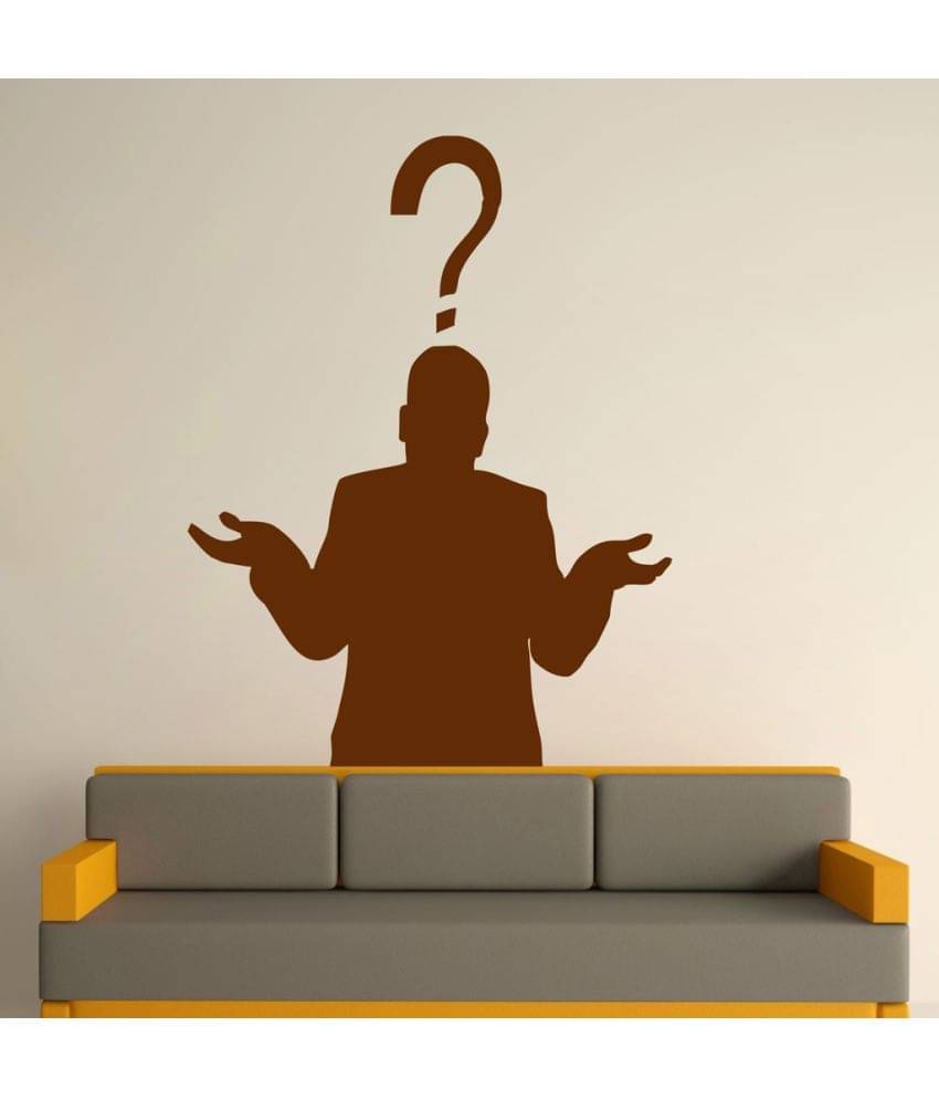     			Decor Villa What PVC Wall Stickers