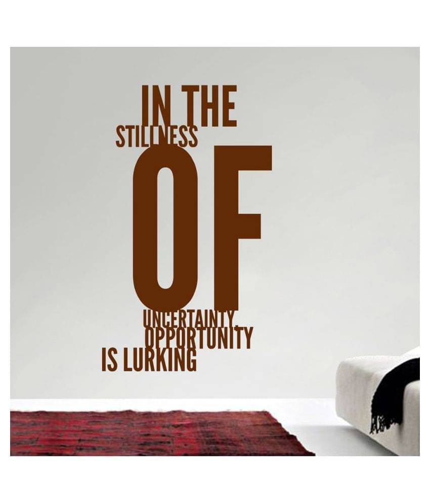     			Decor Villa In The Stillness PVC Wall Stickers