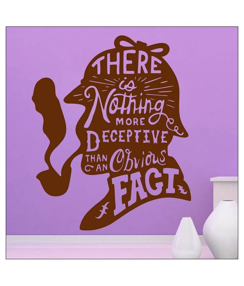 Decor Villa There Is Nothing PVC Wall Stickers     			Decor Villa There Is Nothing PVC Wall Stickers