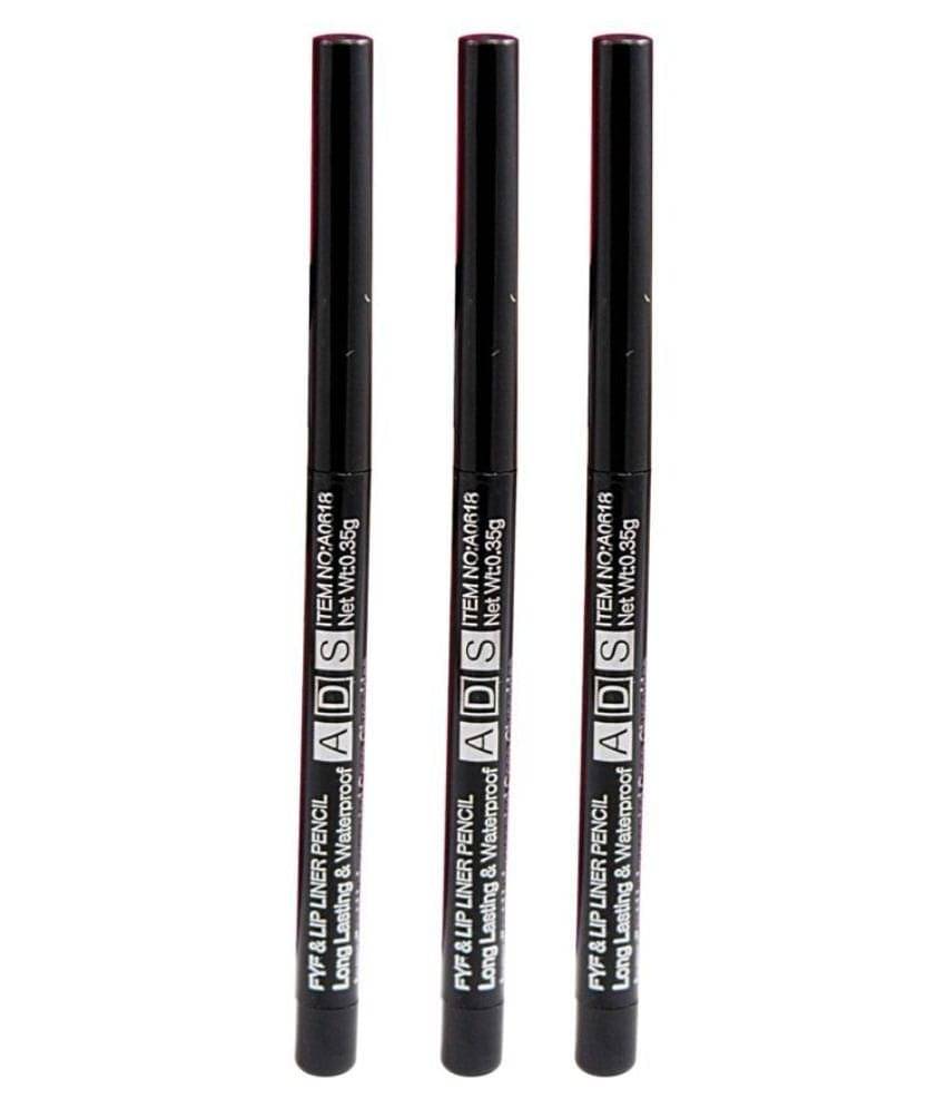     			ADS Pencil Eyeliner black 3 gm