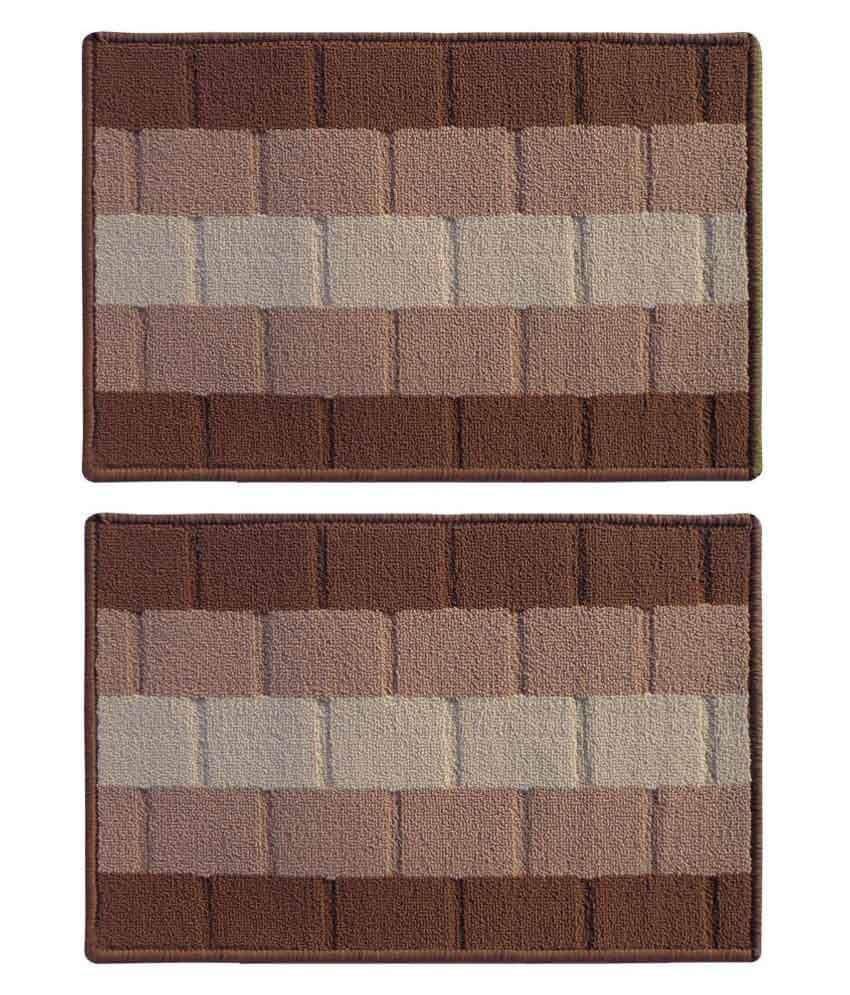 Status Multi Set of 2 Floor Mat ( 15 X 23 In)