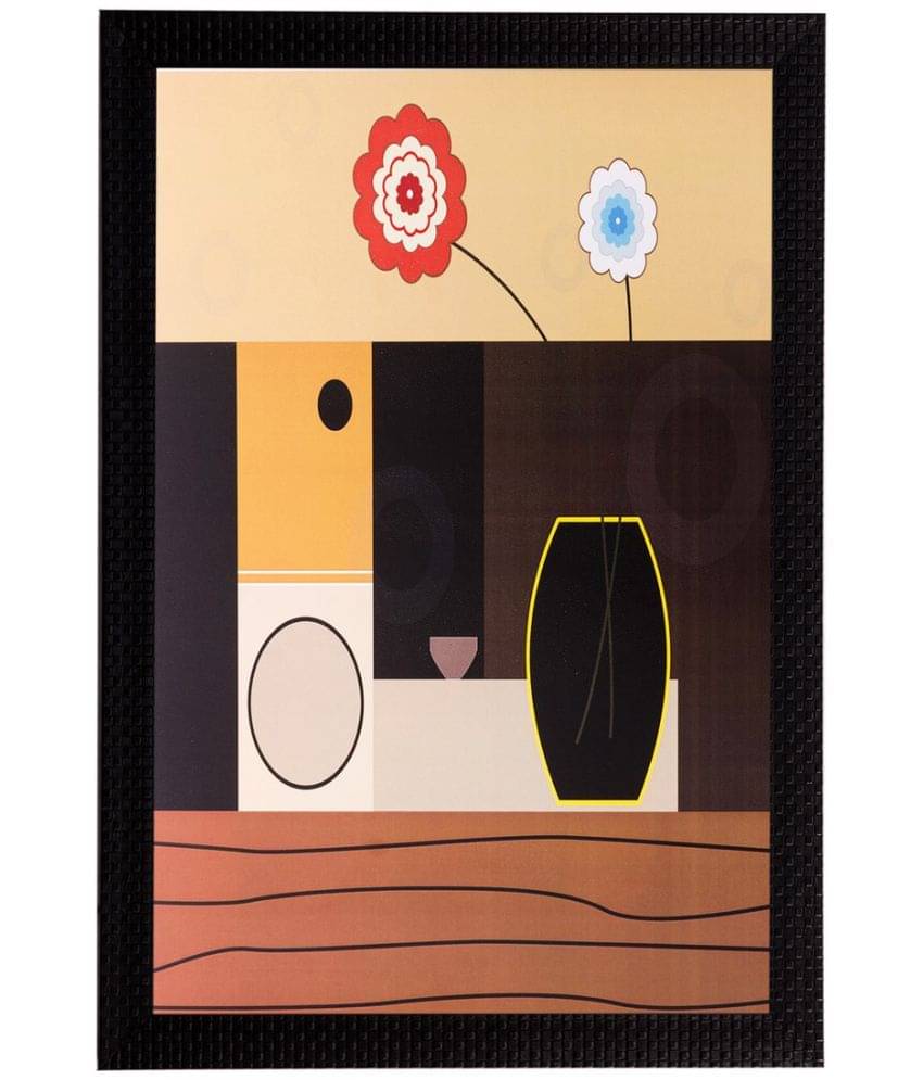     			eCraftIndia Wood Art Prints With Frame Single Piece