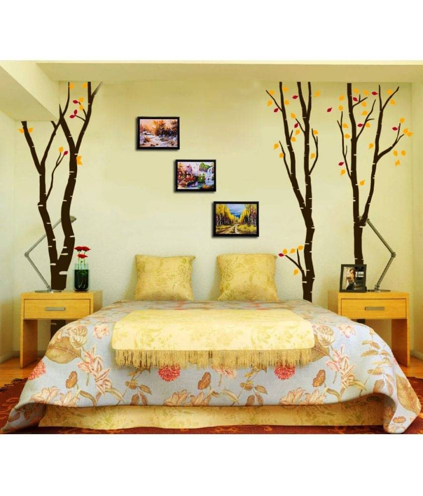     			eCraftIndia Wood Art Prints With Frame 3 Combination