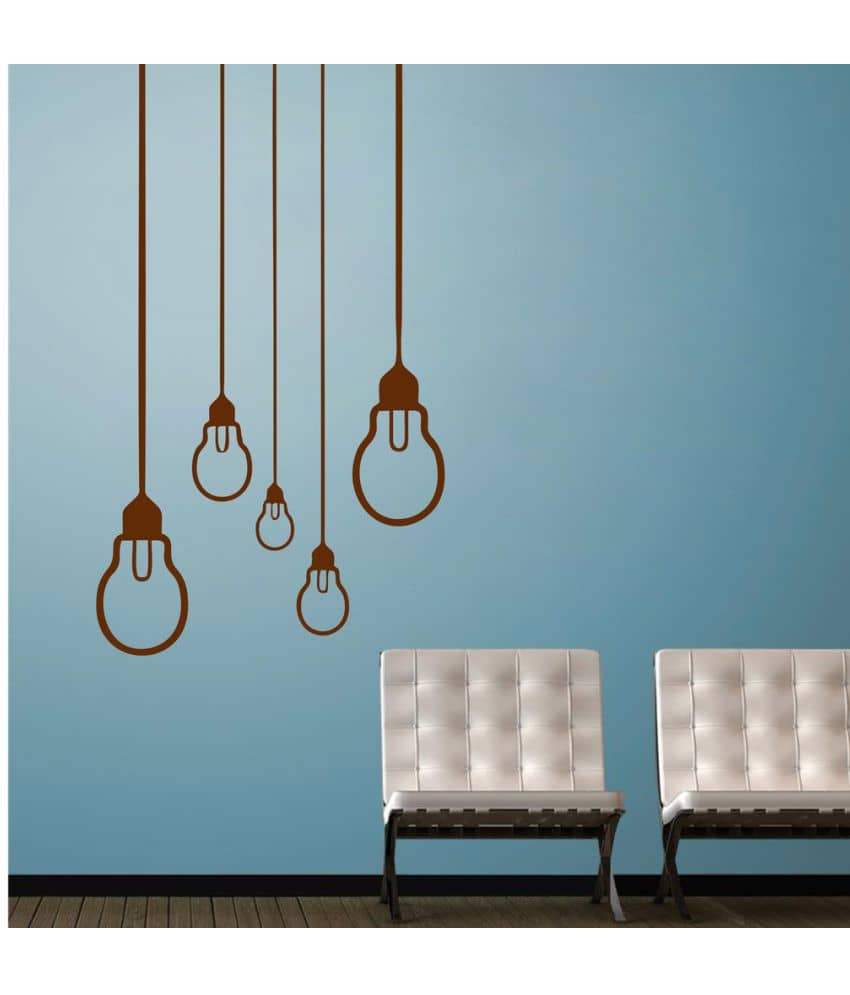 Decor Villa Blubs PVC Wall Stickers