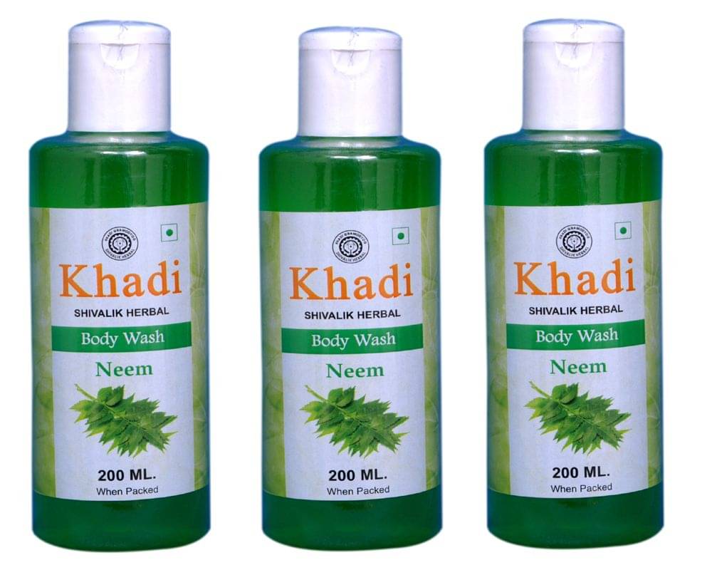     			Khadi Neem Body Wash 600 ml Pack of 3