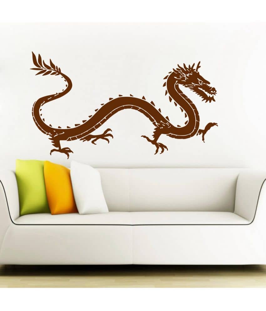 Decor Villa Snack Dragon PVC Wall Stickers