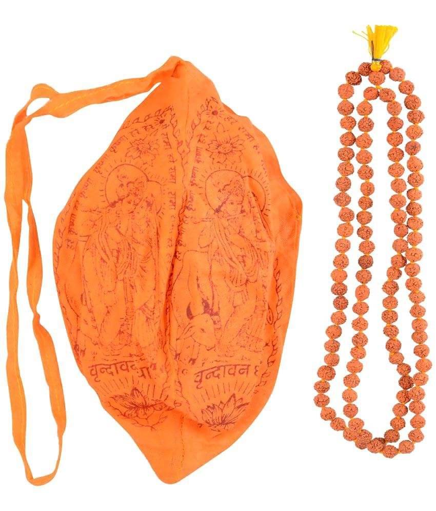    			Rudraksh Mala with Goumukhi - (Pack of 2)
