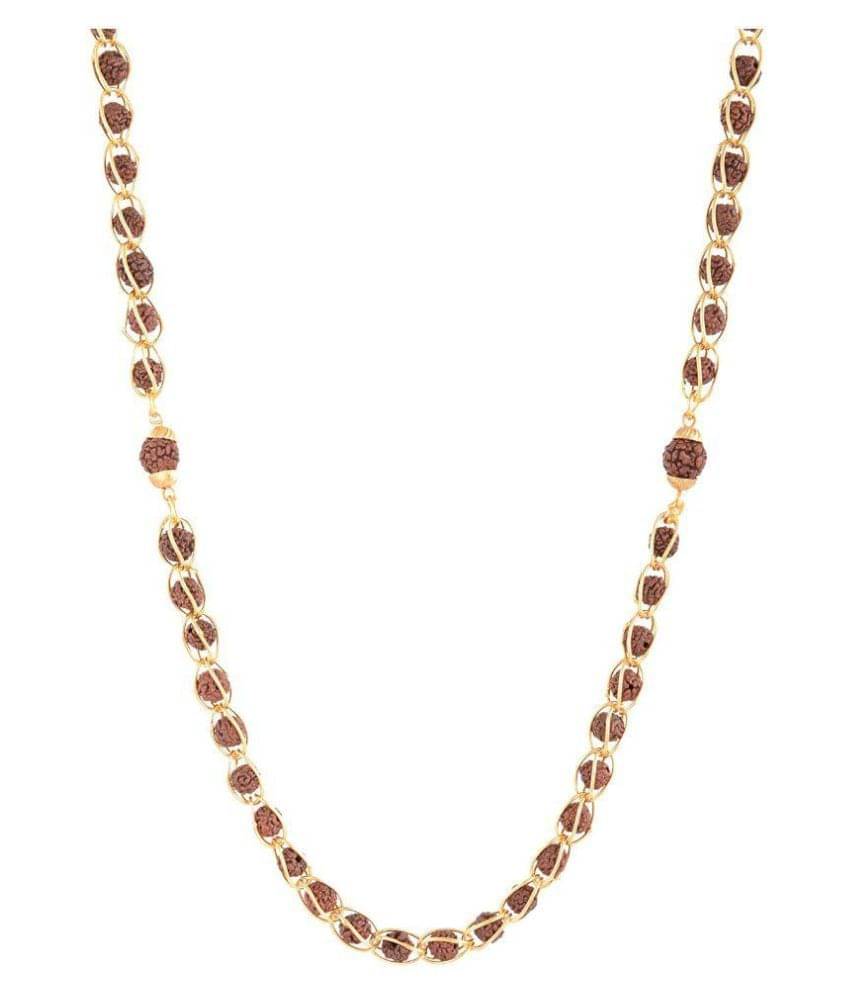 Moksha Brown Rudraksha Chain Moksha Brown Rudraksha Chain
