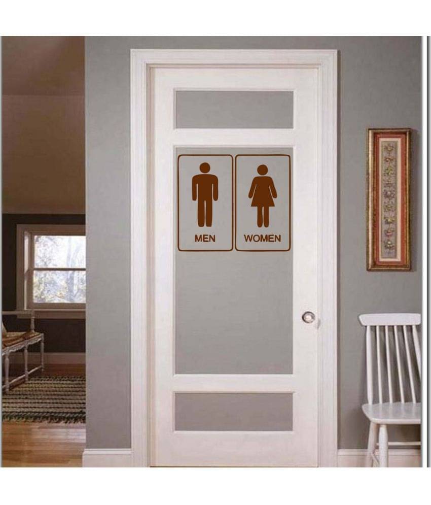    			Decor Villa Man And Woman Vinyl Wall Stickers