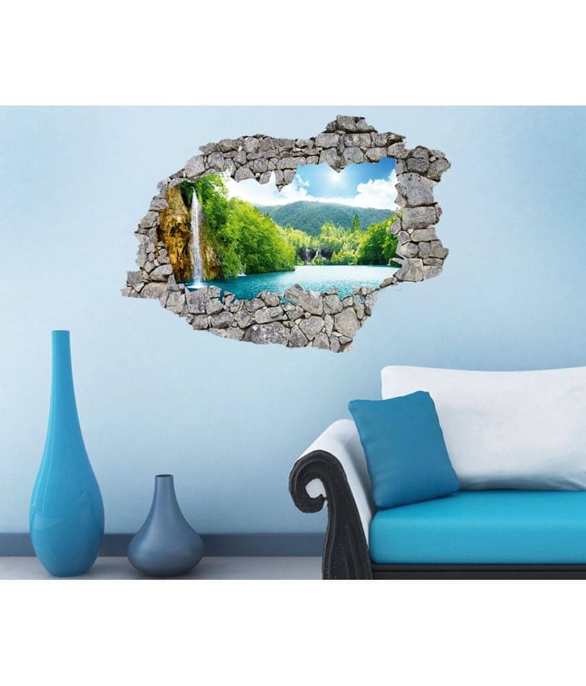 Creatick Studio Stone Nature 2 3d art sticker Vinyl Wall Stickers Creatick Studio Stone Nature 2 3d art sticker Vinyl Wall Stickers