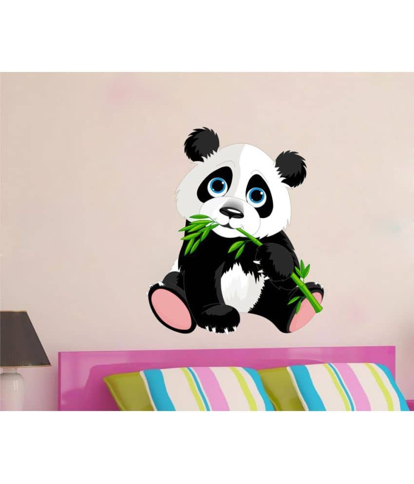 Decor Villa Little Panda Vinyl Wall Stickers