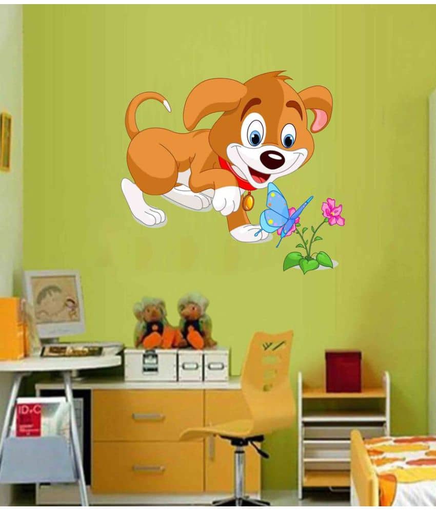 Decor Villa Puppy Vinyl Wall Stickers