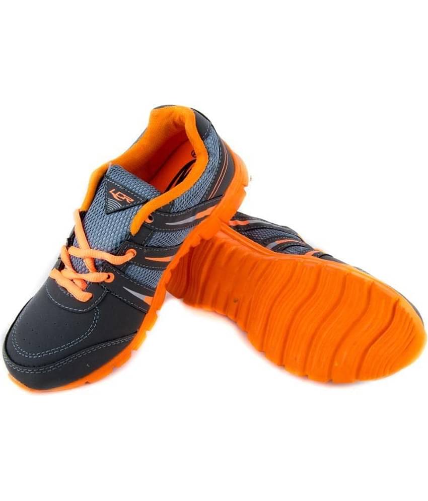 Lancer Kids Grey Sports Running Shoes Indus - Main Image