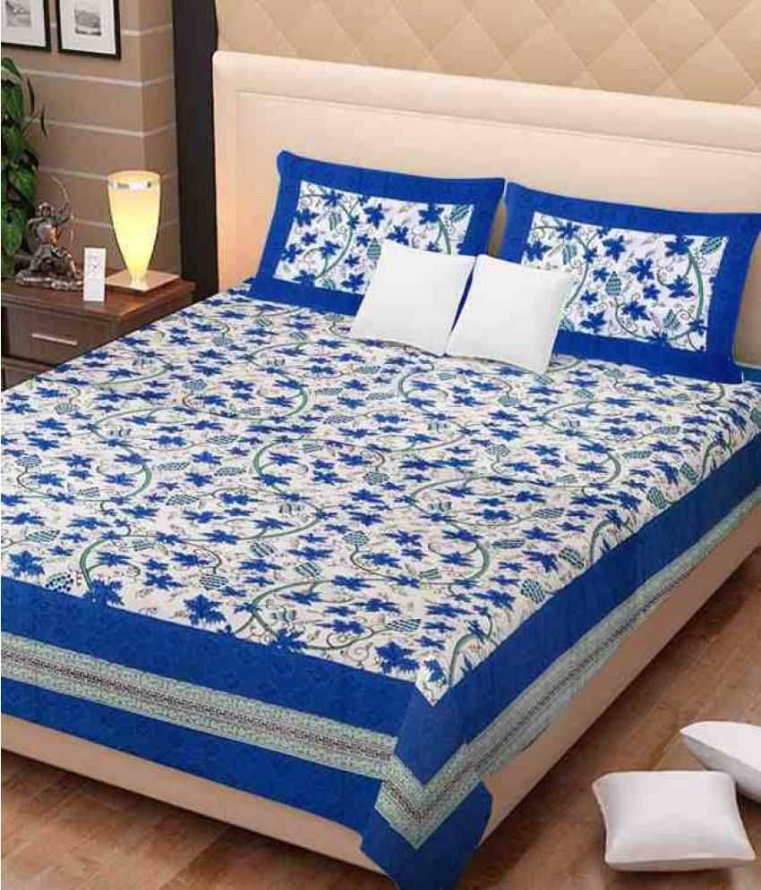 Uniqchoice Cotton Double Bedsheet ( Multi ) Uniqchoice Cotton Double Bedsheet ( Multi )