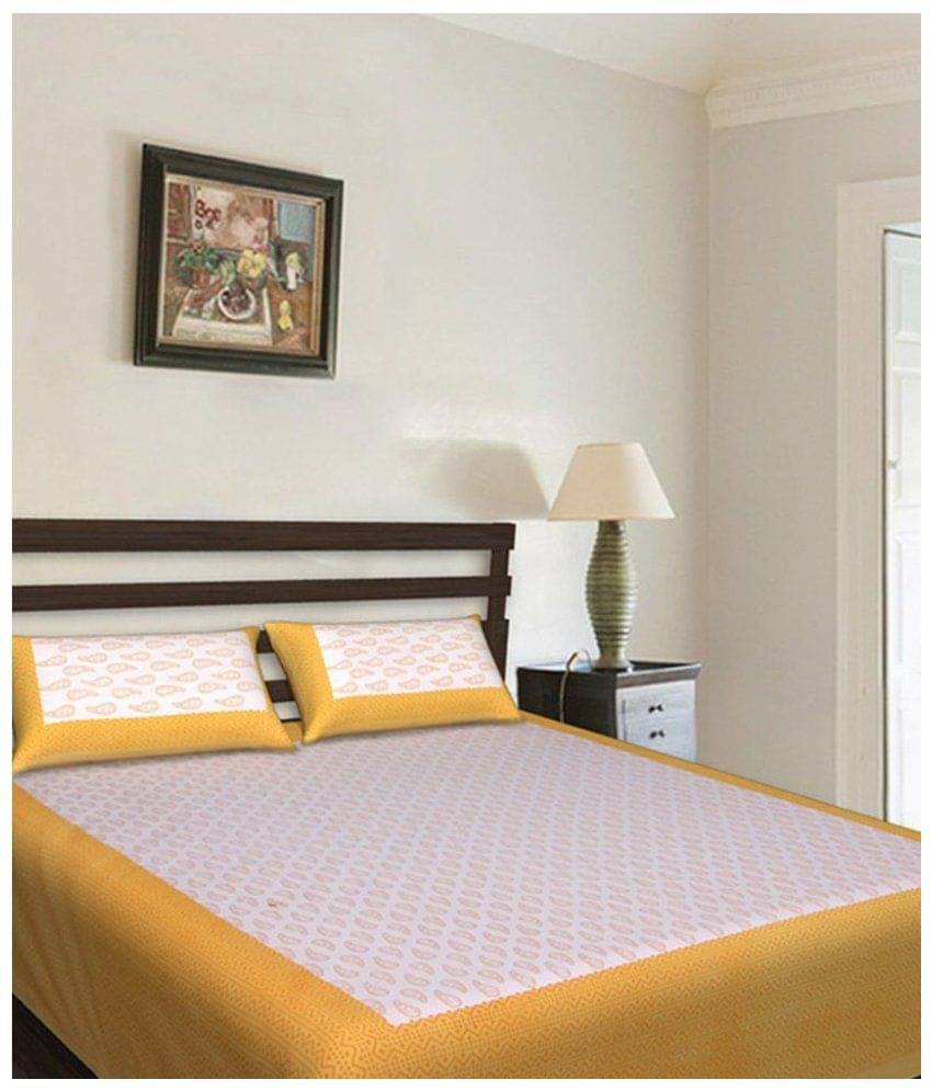 Uniqchoice Cotton Double Bedsheet ( Multi ) Uniqchoice Cotton Double Bedsheet ( Multi )