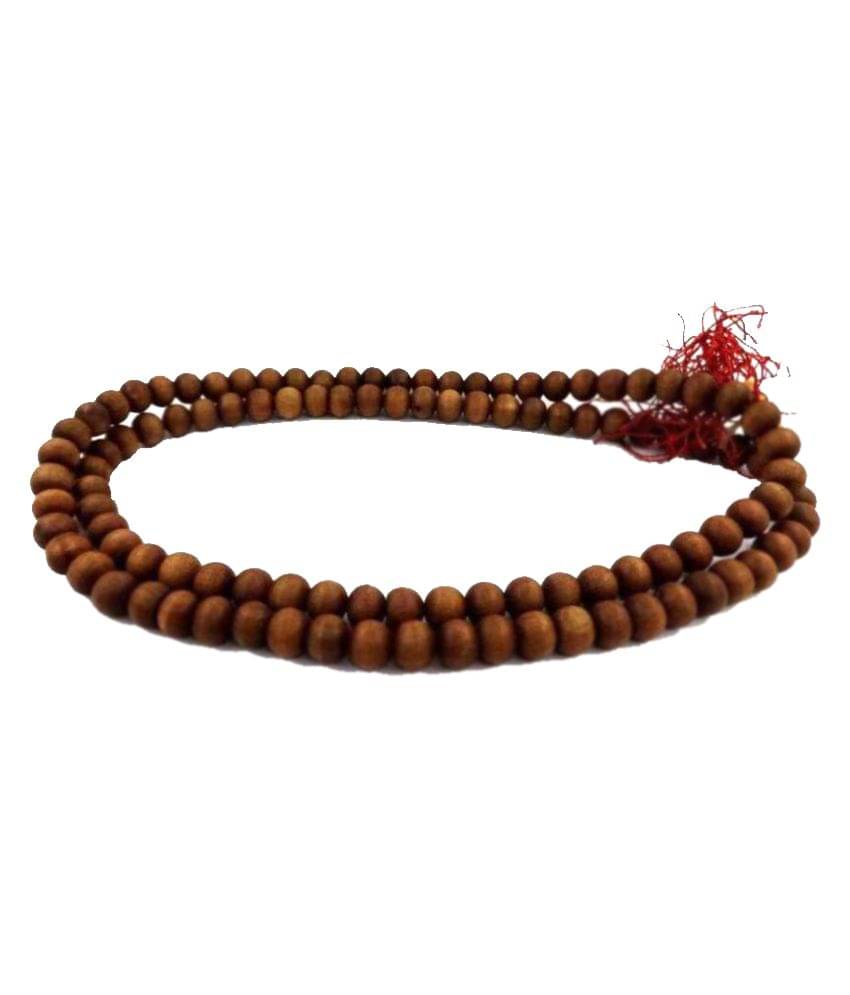     			Moksha Chandan Rosary Wood Necklace