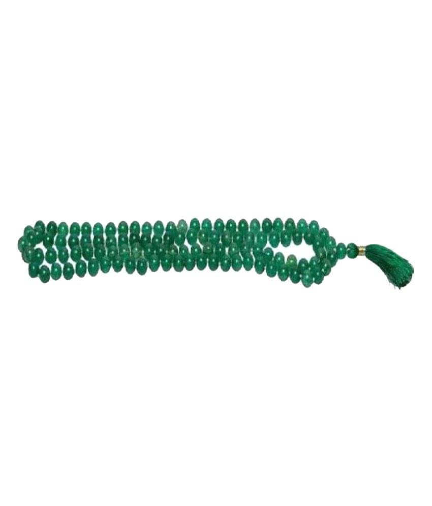     			Moksha Green Jade Rosary ( Green Hakik Mala)