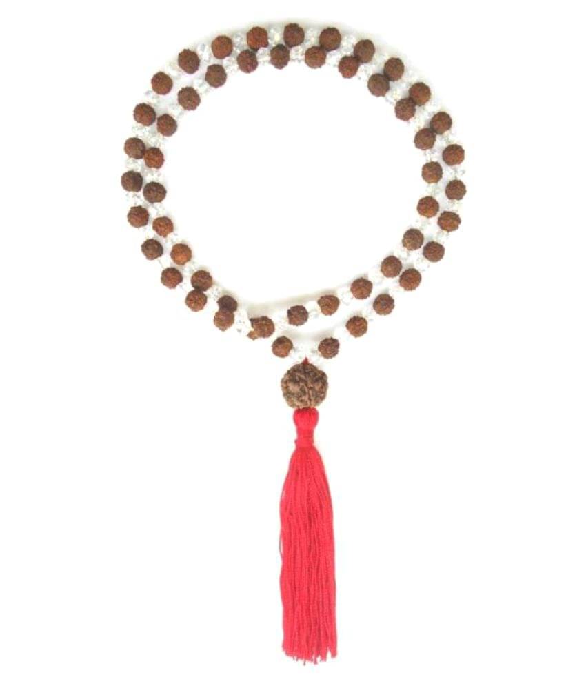     			Moksha Rudraksha Crystal Rosary
