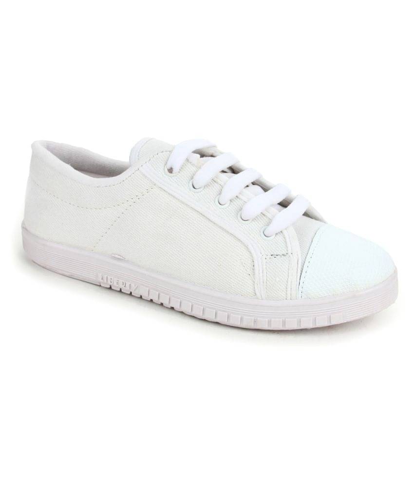     			Liberty - White Boy's School Shoes ( )