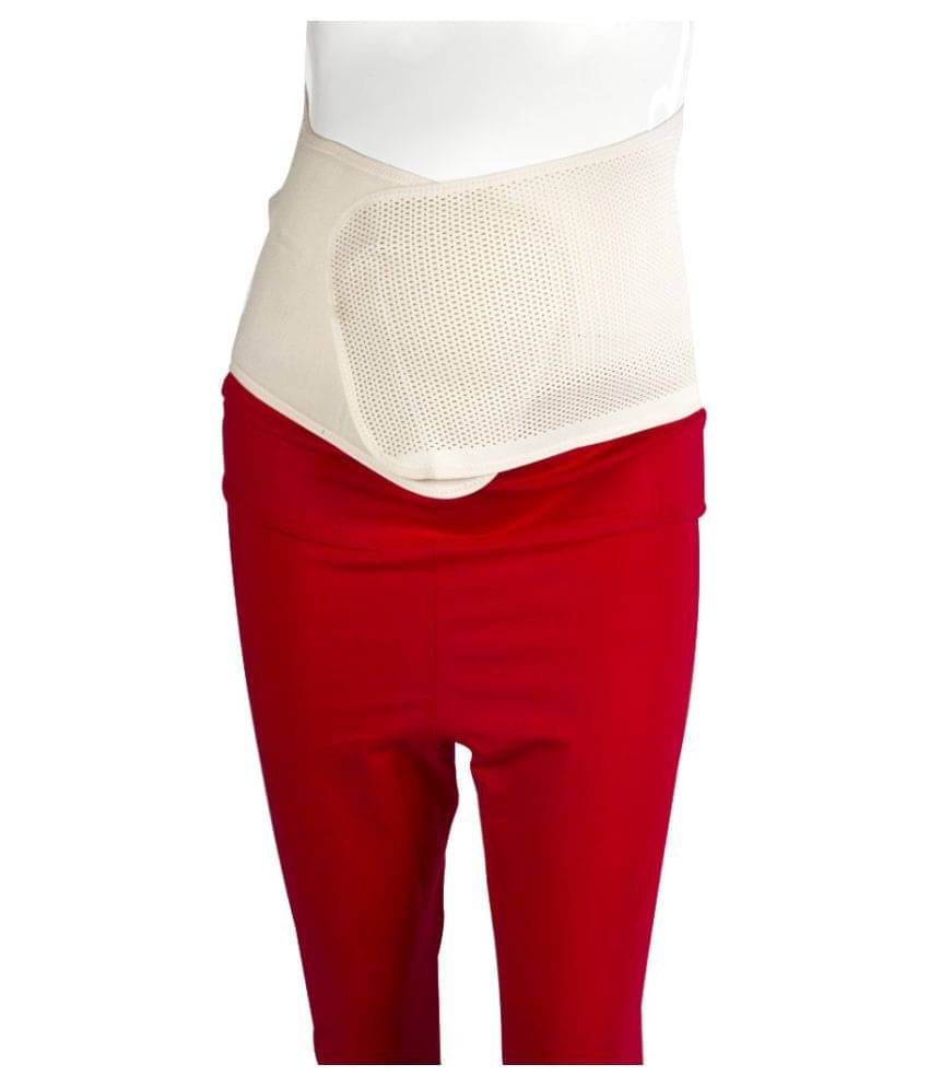     			Mee Mee Off-White Cotton Maternity Belt