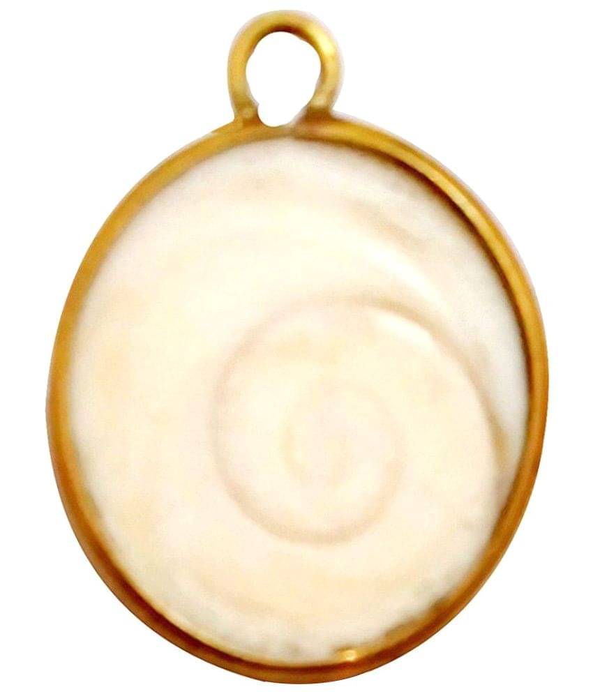     			Ankita Gemstones Gomati Chakra Pendant, Real Gomti Chakra
