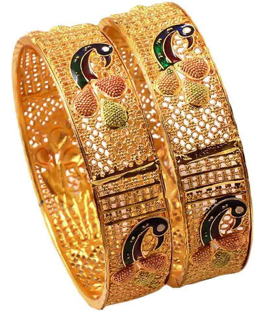 Jewar Mandi- Gold Bangle Set - Bangles & Bracelets | Buy online on ZillyBuy