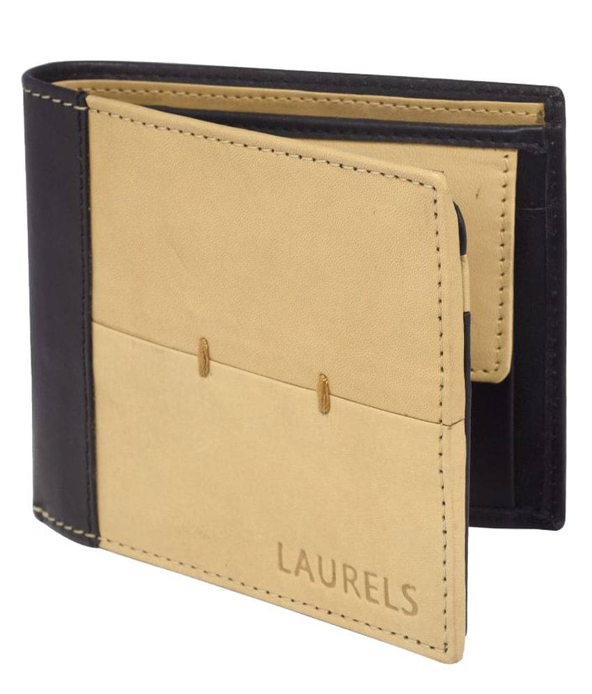     			Laurels Tan Formal Regular Wallet