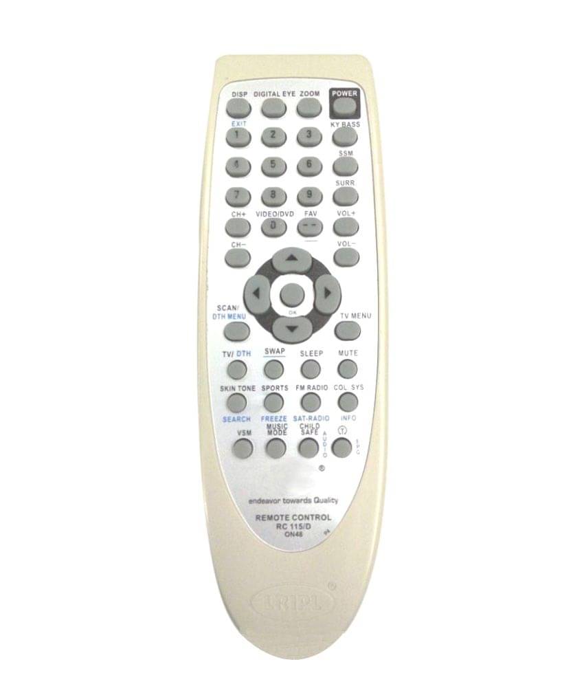     			Millimax rav14 TV Remote Compatible with Onida