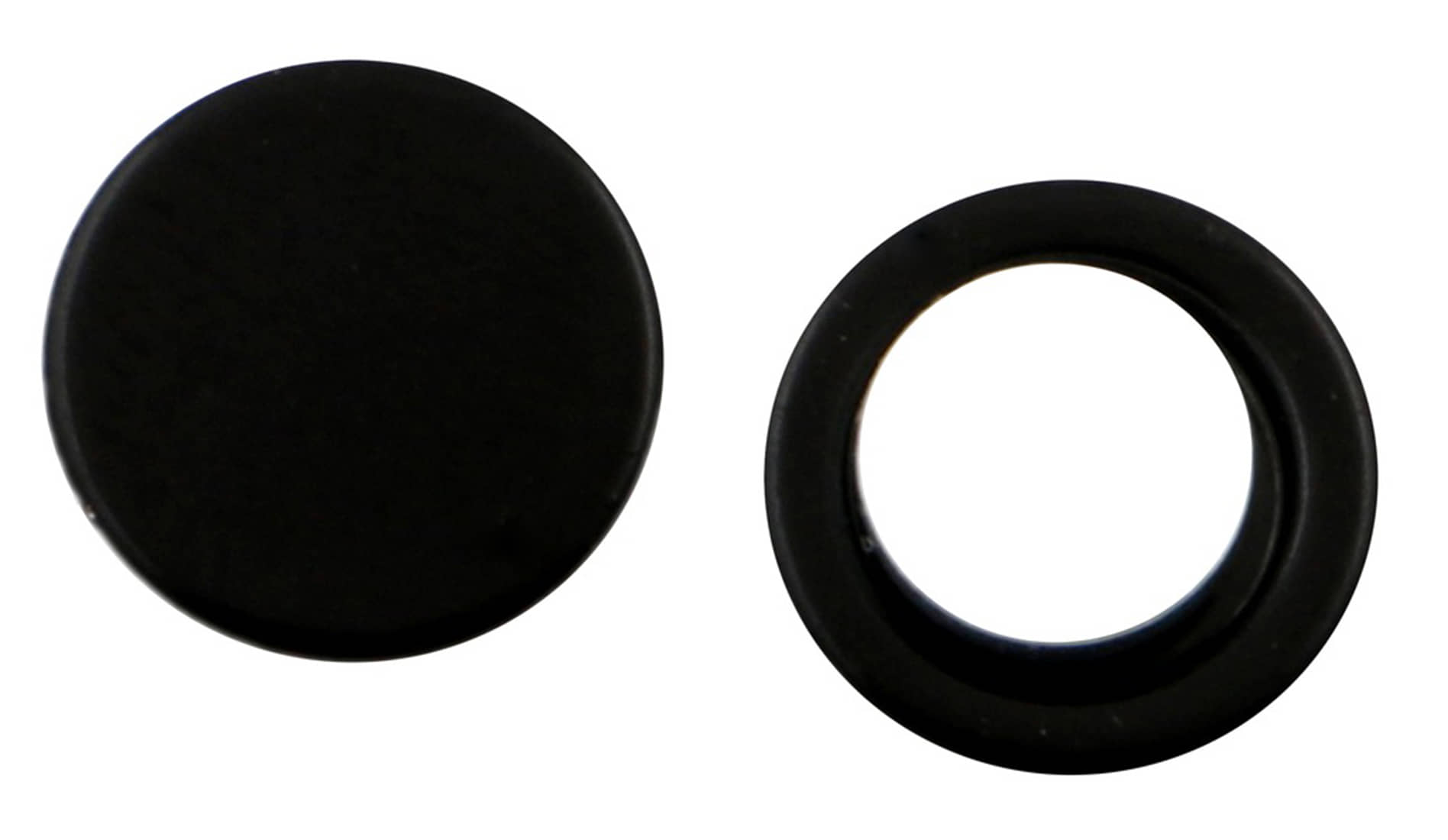 The Jewelbox Balck Stainless Steel Stud Earrings - Earrings | Buy online on ZillyBuy