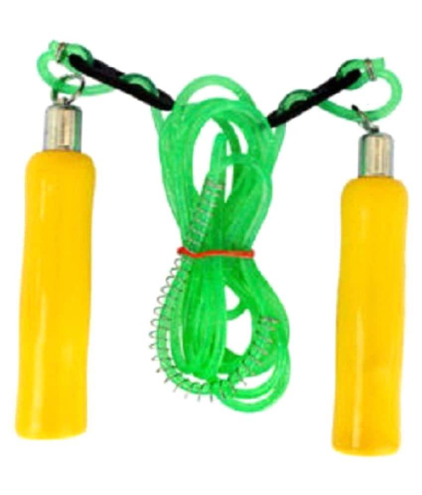 Venom Green Color Adjustable Wooden Handle Skipping Rope - Sports and Fitness Equipment | Buy online on ZillyBuy