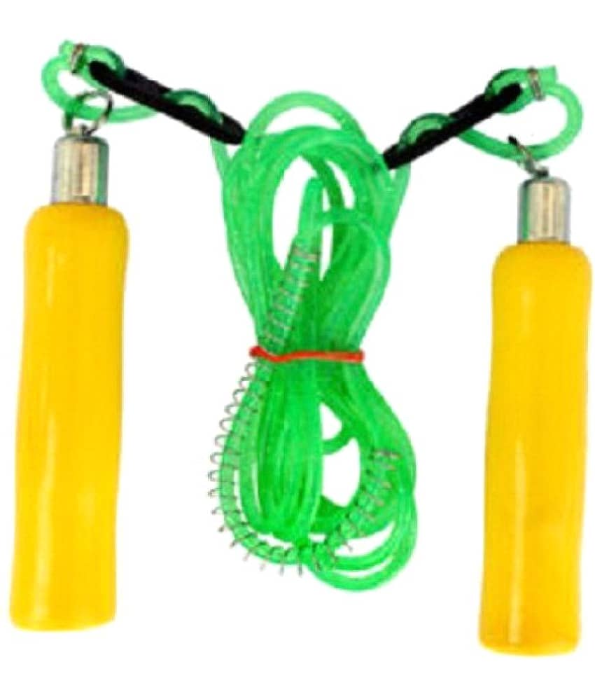 Venom Green Color Adjustable Wooden Handle Skipping Rope - Sports and Fitness Equipment | Buy online on ZillyBuy