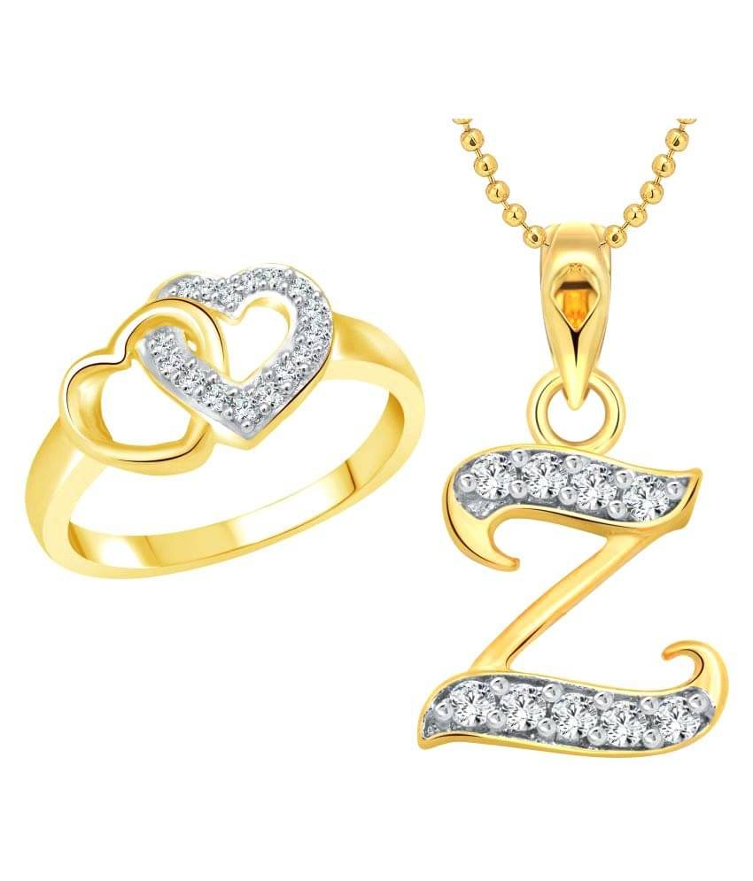     			Vighnaharta Gold Plated Ring with Pendant