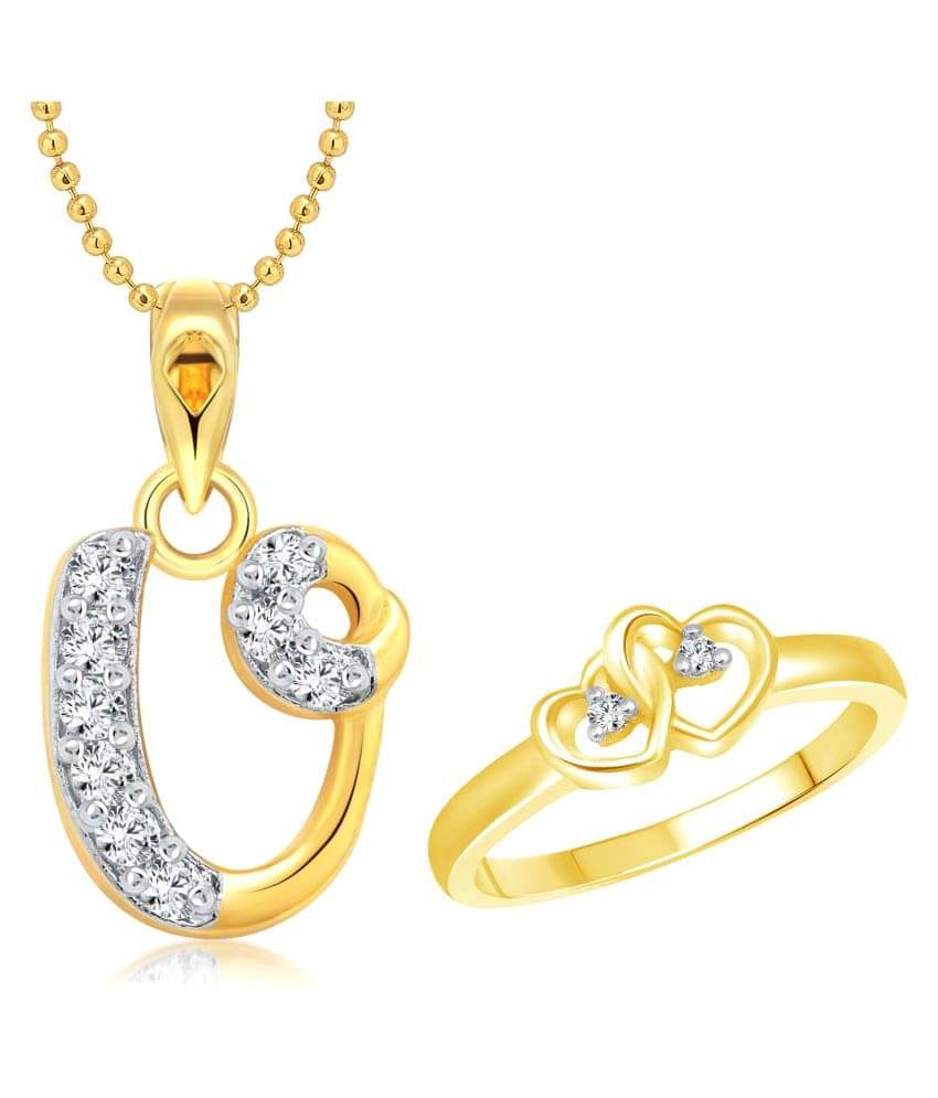     			Vighnaharta - Gold Rings Combo (Pack of 1)