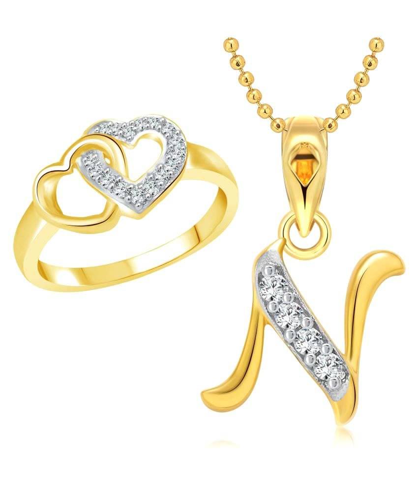     			Vighnaharta - Gold Rings Combo (Pack of 1)