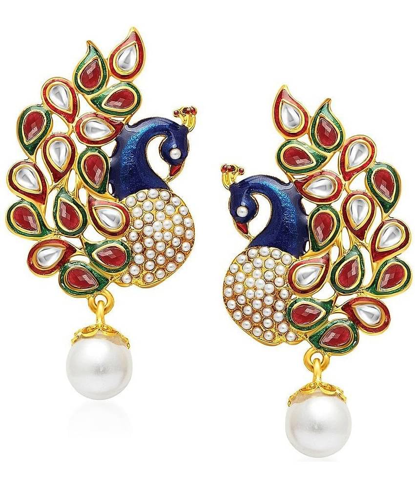 YOUBELLA Multi Color Alloy Necklace Set ( Pack of 1 )