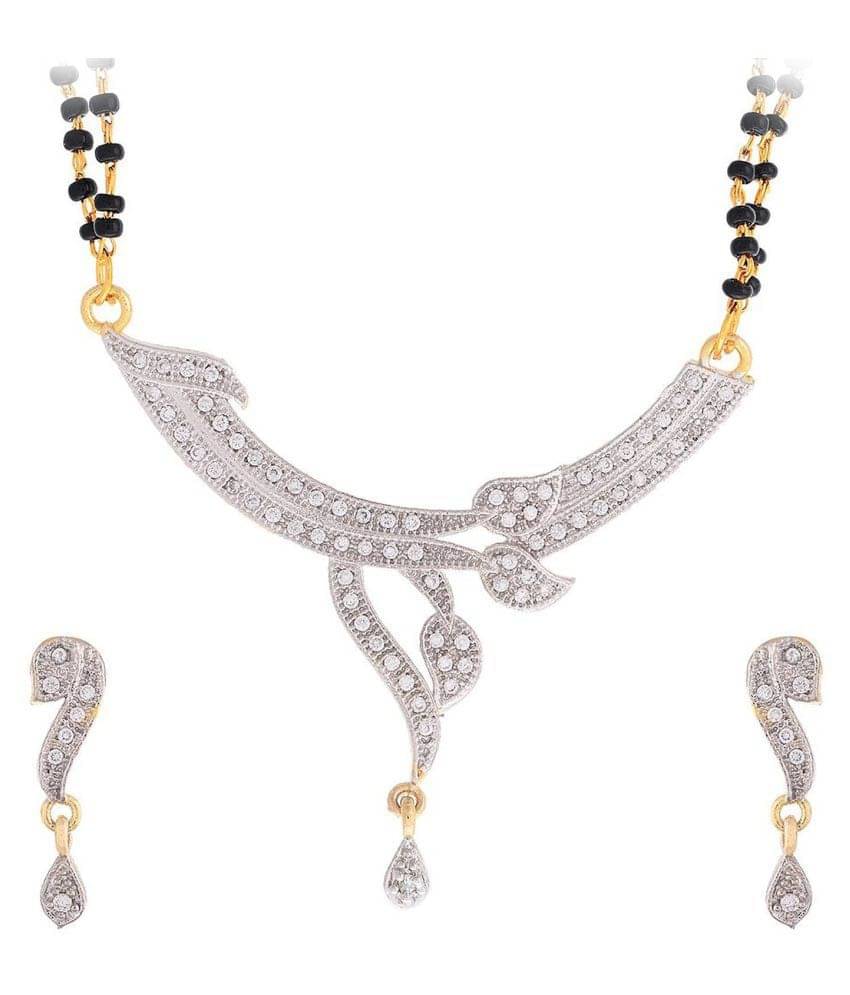 YouBella Multicolor Alloy Mangalsutra Set YouBella Multicolor Alloy Mangalsutra Set