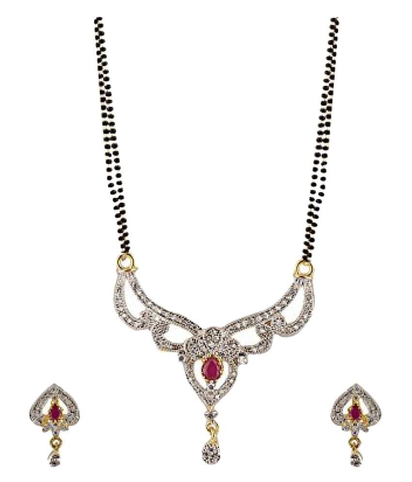 YouBella Multicolour Mangalsutra Set     			YouBella Multicolour Mangalsutra Set