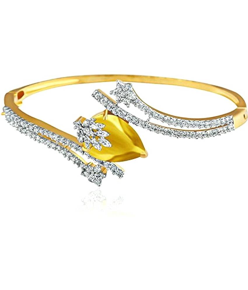 YouBella Golden Bracelet with Pendant Set & Ring