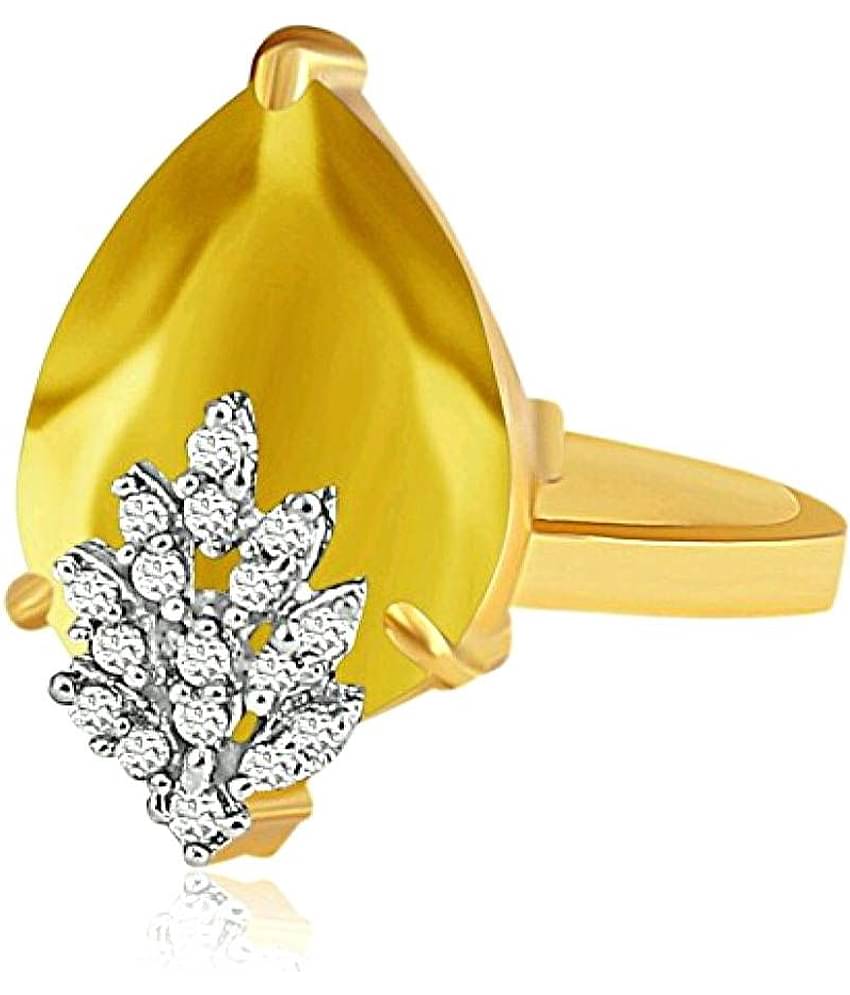 YouBella Golden Bracelet with Pendant Set & Ring