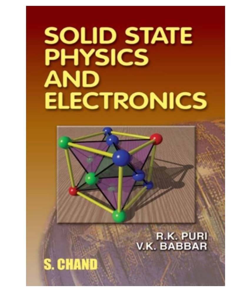 Solid State Physics & Electronics English Paperback Solid State Physics & Electronics English Paperback