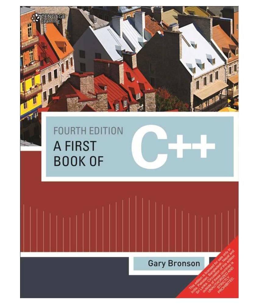     			A First Book of C++ Paperback English