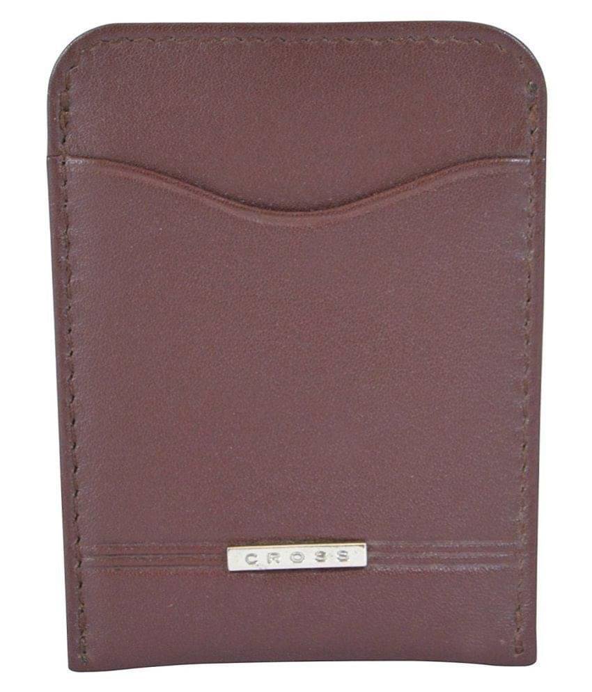     			Cross Bi-Fold Brown Money Clip Card Holders