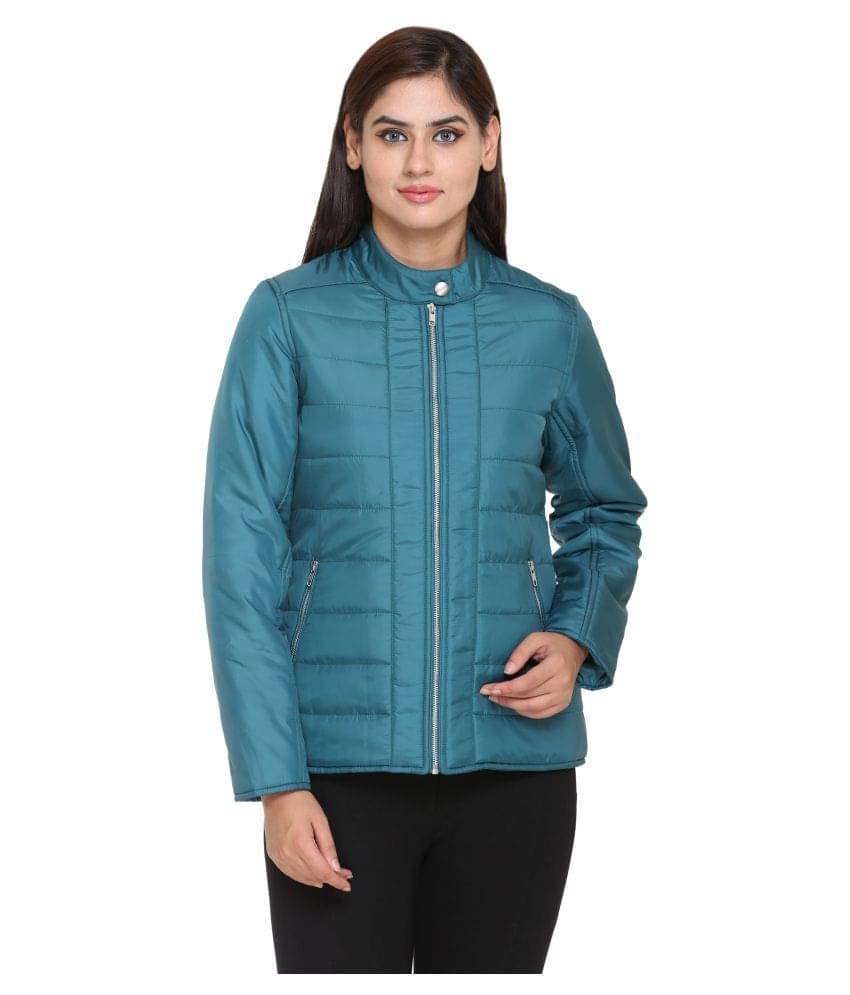     			Trufit Polyester Blend Quiltted Jackets