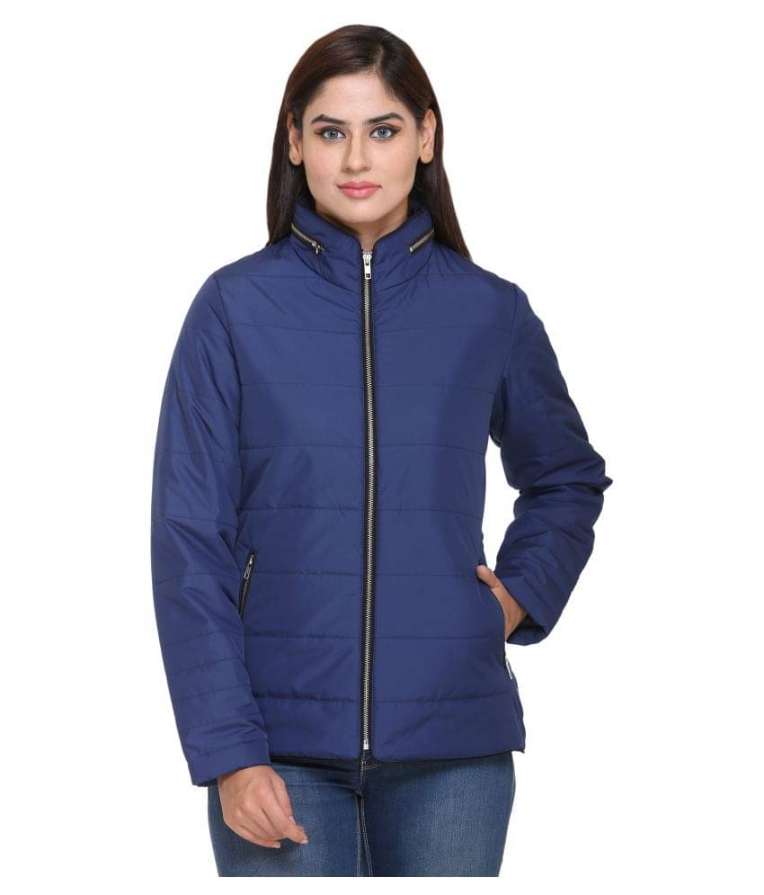     			Trufit Polyester Blend Quiltted Jackets