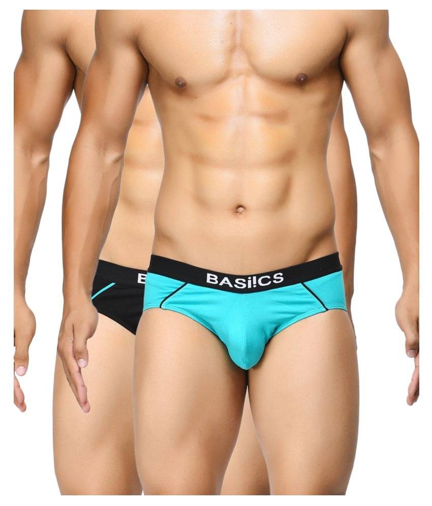 BASIICS By La Intimo Pack of 2 Cotton Trunks For Men's ( Multicolor ) BASIICS By La Intimo Pack of 2 Cotton Trunks For Men's ( Multicolor )