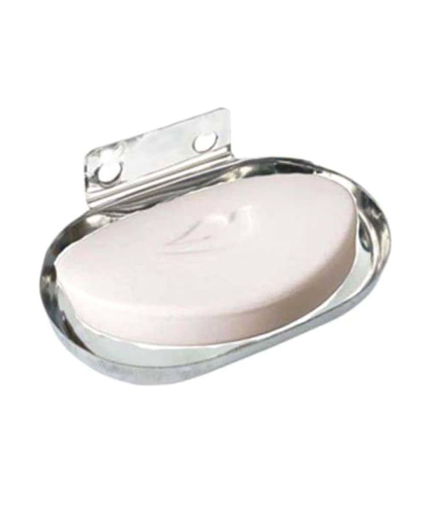Shruti Silver Steel Soap Case 1
